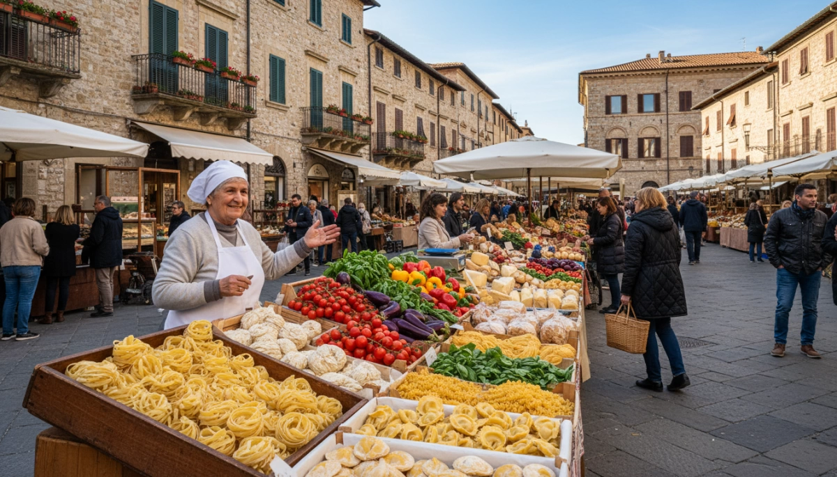 Best places to visit in Italy for pasta and markets