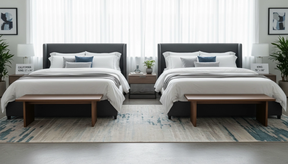 California King vs King Bedding Differences
