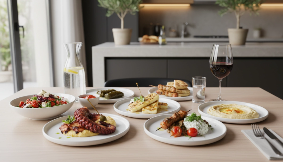 Greek food drink experiences and meze tasting