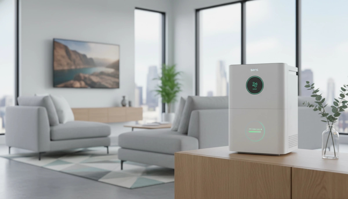Sans Air Purifier Auto Mode and Sensor Response