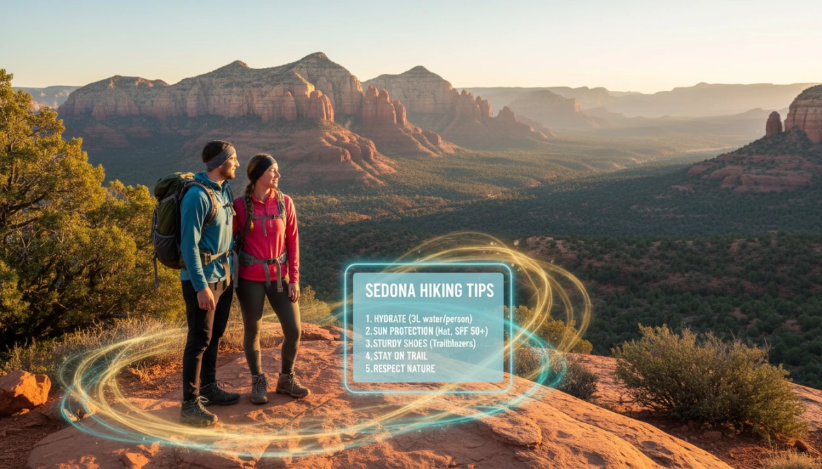 Sedona vortex energy and hiking tips