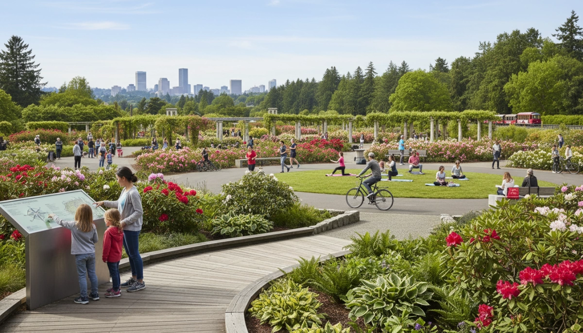 Washington Park Portland things to do