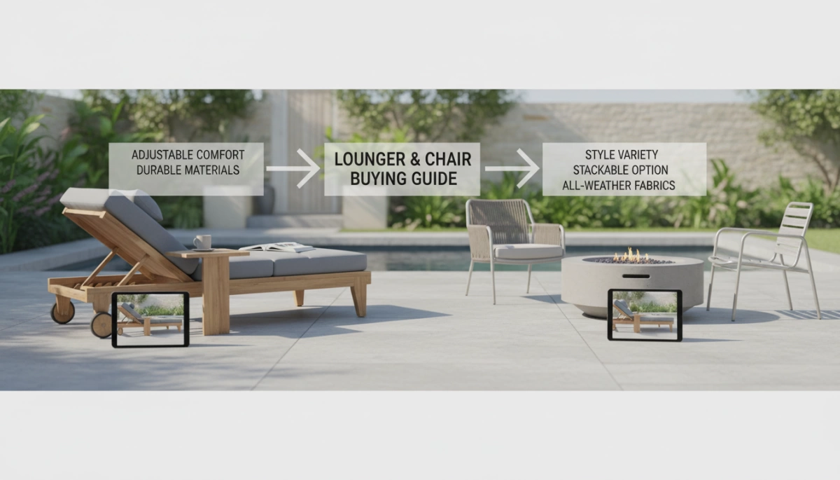lounger and chair buying guide features