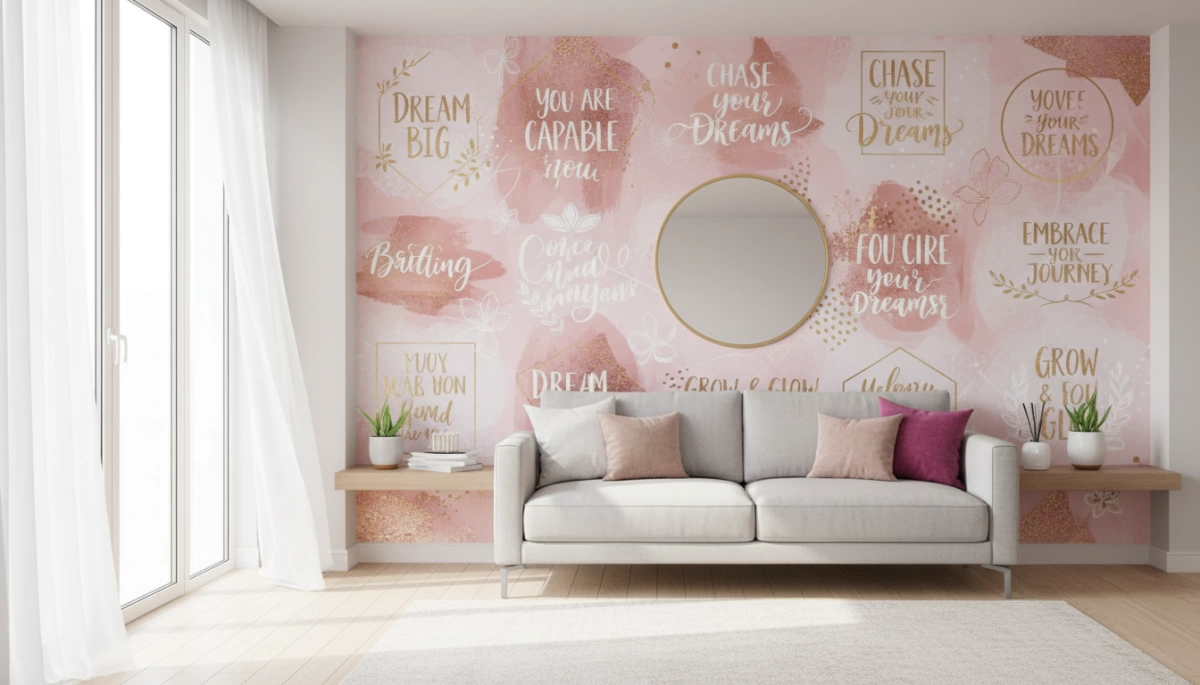 pink motivational wallpaper quotes