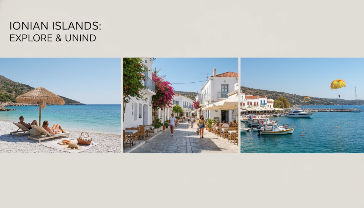 things to do in Greece Ionian Islands beaches and towns