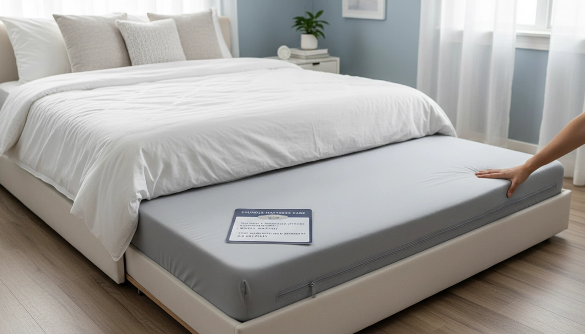 trundle bed mattress best thickness and care